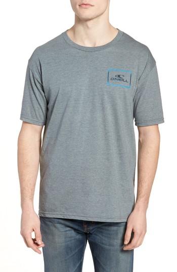 Men's O'neill Square Root Graphic T-shirt, Size - Grey