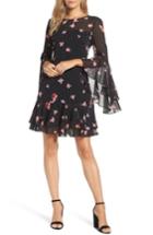 Women's Eliza J Ruffled Fit & Flare Dress