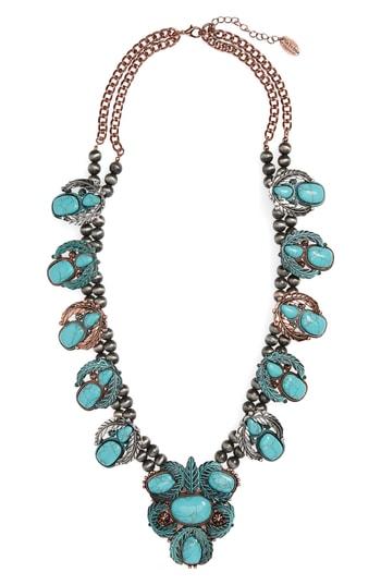 Women's Natasha Leaf Stone Necklace