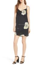 Women's 1.state Cowl Neck Slipdress, Size - Black