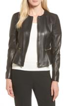 Women's Boss Sakumaya Leather Jacket