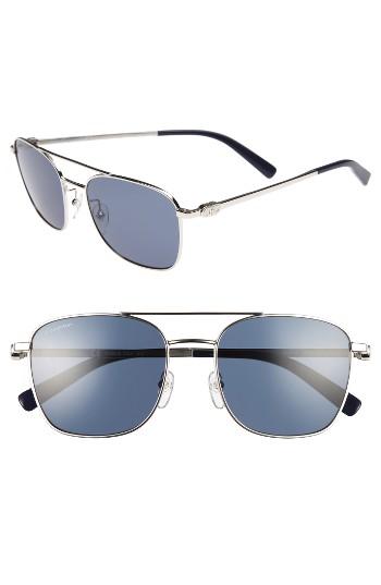 Men's Salvatore Ferragamo Gancio 53mm Navigator Sunglasses -