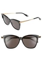 Women's Givenchy 57mm Cat Eye Sunglasses - Black
