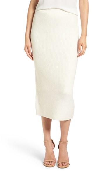 Women's Paper Crown By Lauren Conrad 'copenhagen' Knit Tube Skirt