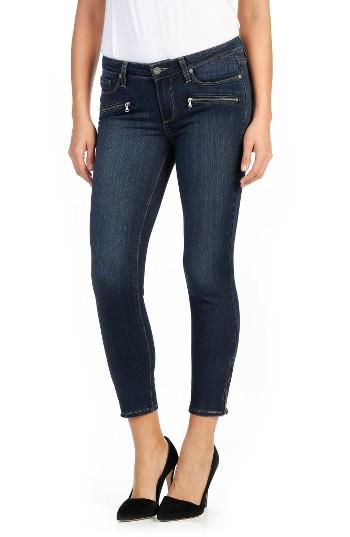 Women's Paige Transcend - Jane Zip Crop Ultra Skinny Jeans