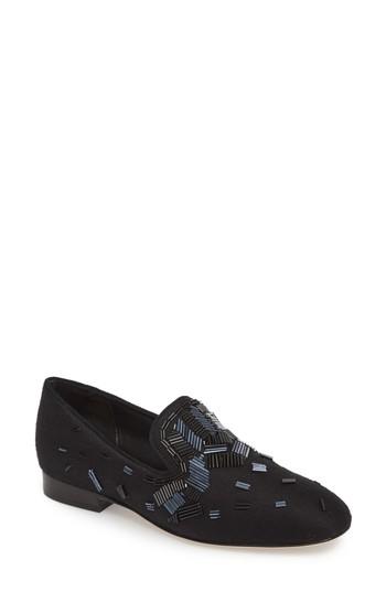 Women's Donald J Pliner Lyle Loafer M - Black
