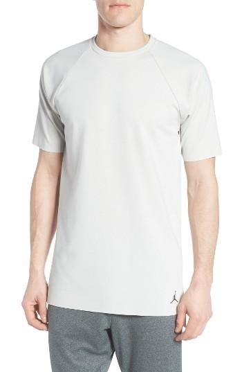 Men's Nike Jordan 23 Lux Raglan T-shirt, Size - Grey