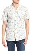 Men's Kahala Sea Swept Slim Fit Camp Shirt - White