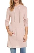 Women's Caslon Hooded Tunic, Size - Pink