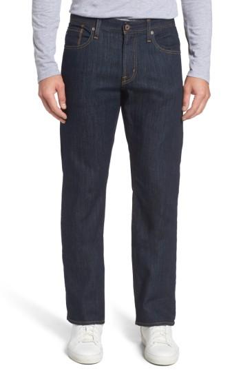 Men's Ag 'protege' Straight Leg Jeans X 34 - Black