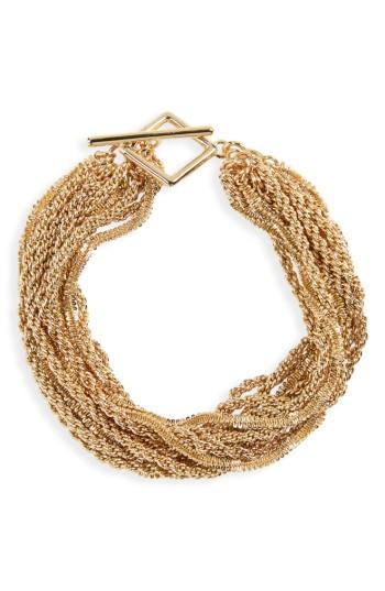 Women's Halogen Chain Rope Bracelet