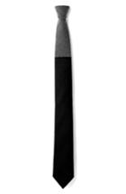 Men's Title Of Work Two-tone Silk & Wool Tie, Size - Black