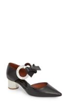 Women's Proenza Schouler Grommet Pointy Toe Pump Us / 36eu - Black