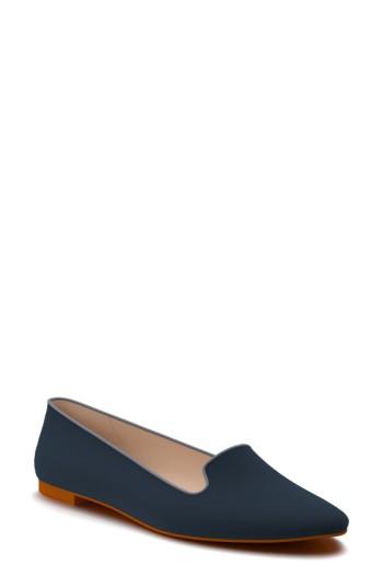 Women's Shoes Of Prey Smoking Slipper .5 A - Blue
