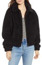 Women's Thread & Supply Northy Faux Fur Jacket - Black