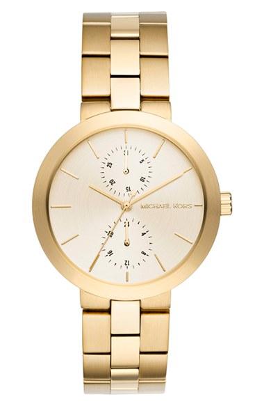 Women's Michael Kors 'garner' Multifunction Bracelet Watch, 39mm