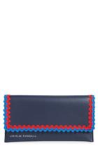 Women's Loeffler Randall Eveything Embellished Leather Wallet - Blue