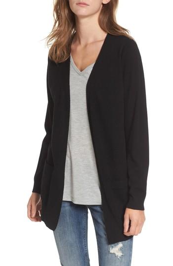 Women's Dreamers By Debut Pocket Cardigan - Black