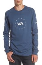 Men's Rvca Star Circle Graphic T-shirt - Blue