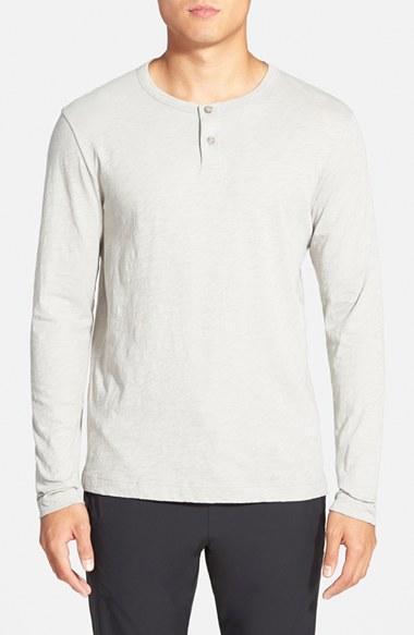 Men's Theory 'gaskel' Slub Cotton Henley