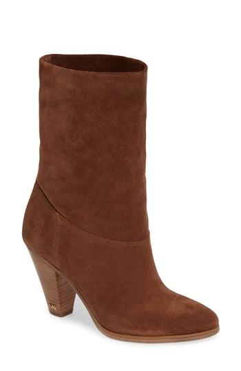 Women's Michael Michael Kors Divia Bootie M - Brown