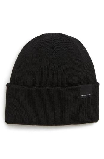 Women's Canada Goose Classic Merino Wool Beanie - Black