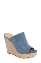 Women's Michael Michael Kors Hastings Wedge M - Blue