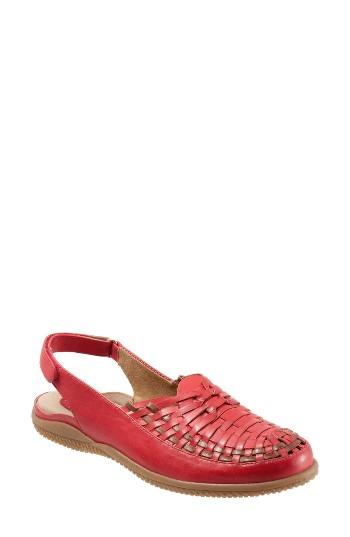 Women's Softwalk Harper Slingback Clog N - Red