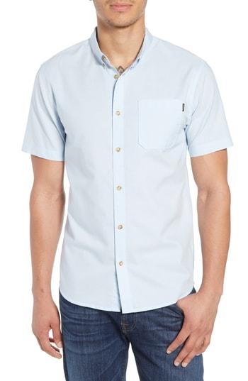 Men's O'neill Banks Woven Shirt, Size - Blue