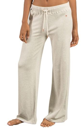 Women's Volcom Lil Fleece Pants - Beige