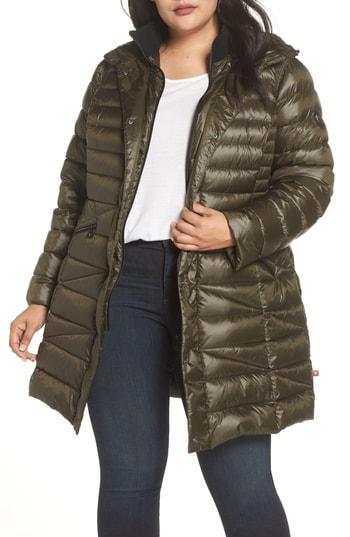 Women's Bernardo Bib Walker Hooded Jacket