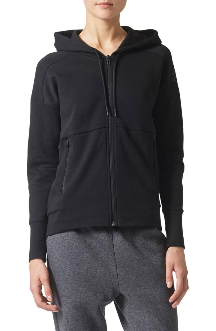 Women's Adidas Id Stadium Hoodie - Black