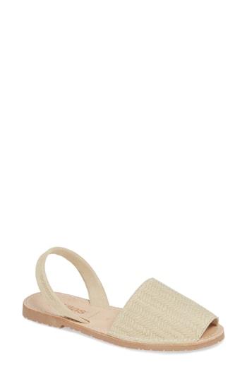 Women's Solillas Elvira Slingback Sandal Us / 36eu - Ivory