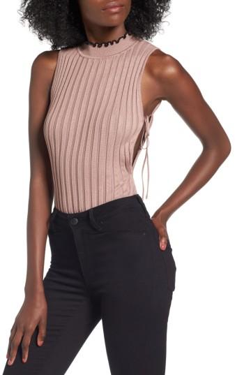 Women's Nbd Hope Sleeveless Bodysuit - Black