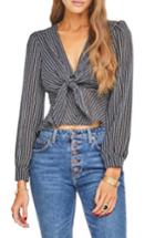 Women's Astr The Label Laney Tie Front Top