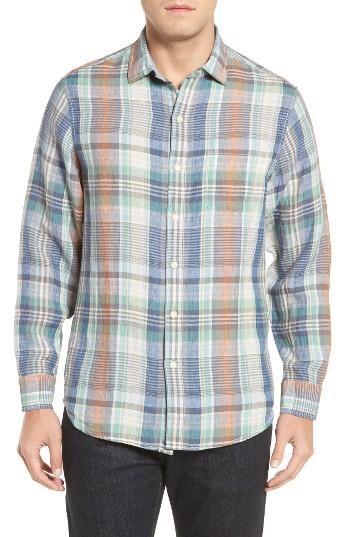 Men's Tommy Bahama Mas Fit Linen Sport Shirt