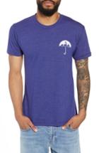 Men's Casual Industrees Umbrella Graphic T-shirt - Blue
