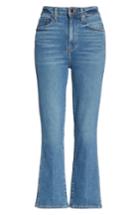 Women's Khaite Benny Crop Flare Jeans - Blue