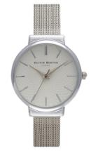 Women's Olivia Burton 'the Hackney' Mesh Strap Watch, 29mm