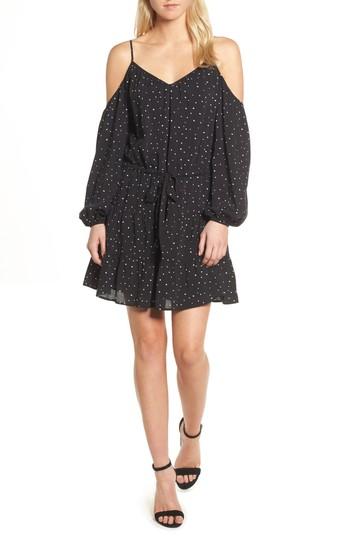 Women's Paige Carmine Cold Shoulder Dress