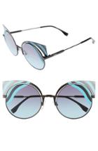 Women's Fendi Hypnoshine 53mm Cat Eye Sunglasses -