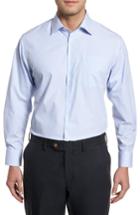 Men's Nordstrom Men's Shop Smartcare(tm) Traditional Fit Stripe Dress Shirt .5 34/35 - Blue