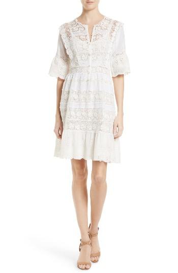 Women's Rebecca Taylor Crochet Lace Dress