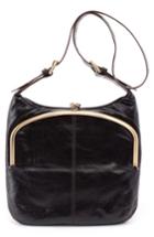 Hobo Minette Leather Shoulder Bag - Black