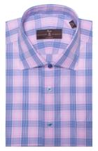 Men's Robert Talbott Classic Fit Plaid Dress Shirt .5 - Pink
