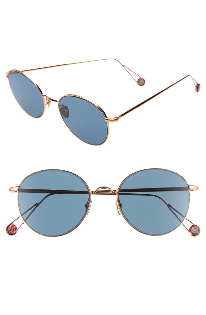Women's Ahlem Madeleine 53mm Round Sunglasses - Rose Gold