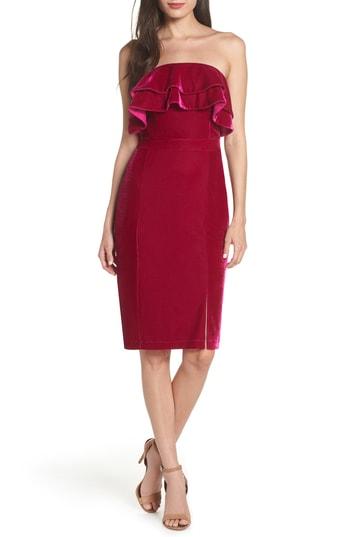 Women's Adelyn Rae Simone Strapless Dress - Pink