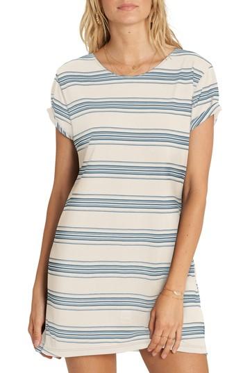 Women's Billabong Sunset View Lattice Back Dress - White