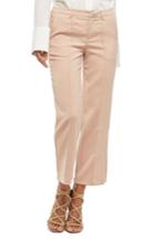 Women's Alpha & Omega Pintuck Pants - Pink