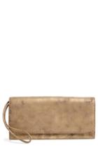 Women's Hobo Era Wristie Leather Wallet - Beige